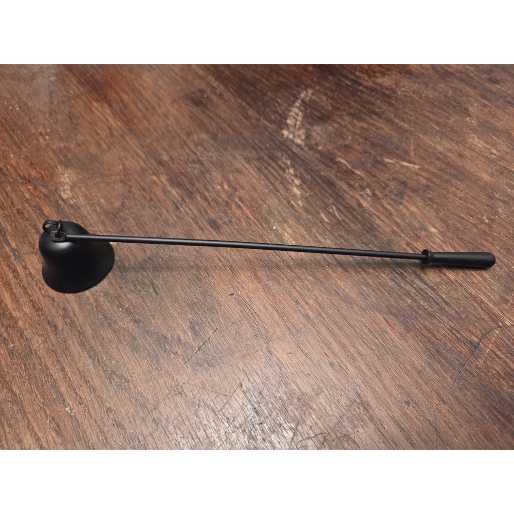 Black Stainless Steel Candles Snuffers Or Extinguishers - Lot Of Two
